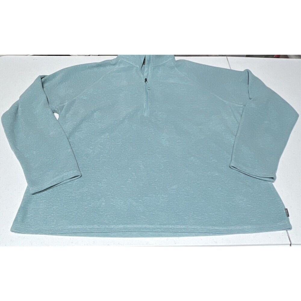 Eddie Bauer Sky Blue Half-Zip Jacket